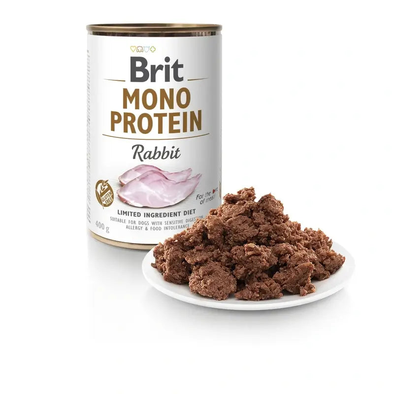 Brit Mono Protein Rabbit 6x400g