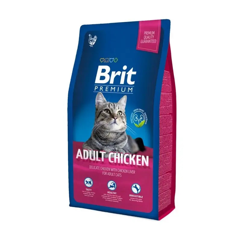 Brit Premium By Nature Cat Adult Chicken 8 kilos