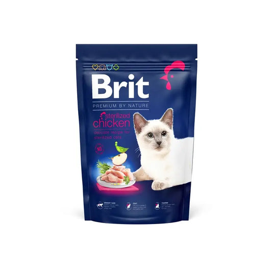 Brit Premium Cat Sterilised Chicken 1.5kg