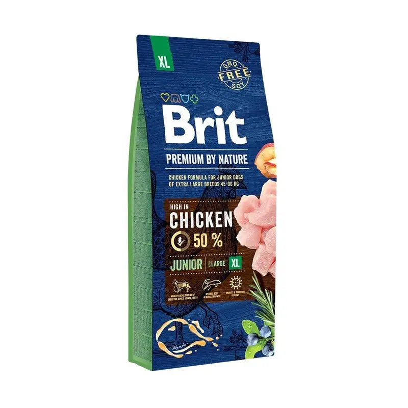 Brit Premium Dog Nature Junior XL 15kg