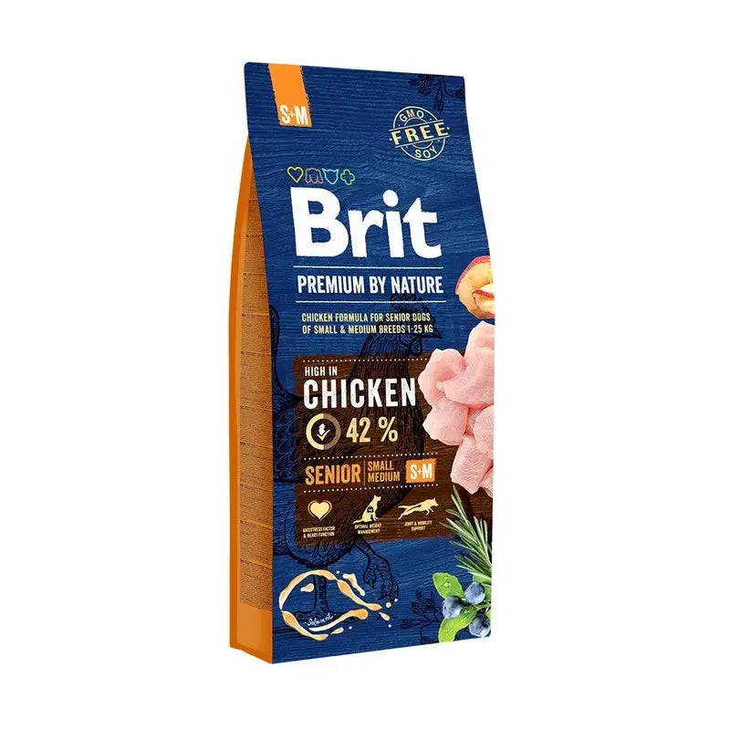 Brit Premium Dog Nature Senior Small/Medium 15 kilos