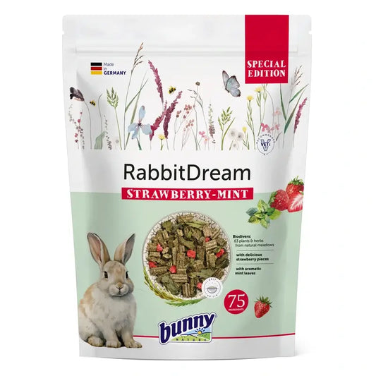 Bunny Rabbit Dream Food Special Edition Strawberry-Mint 1,5Kg