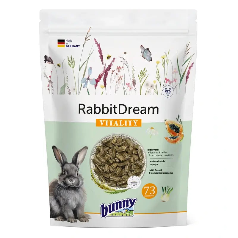 Bunny Dwarf Dwarf Rabbit Vitality Sleep Food 1,5Kg