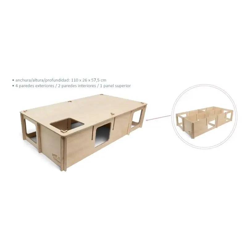 Bunny Labyrinth Long 110X26X57,5Cm 1Ud