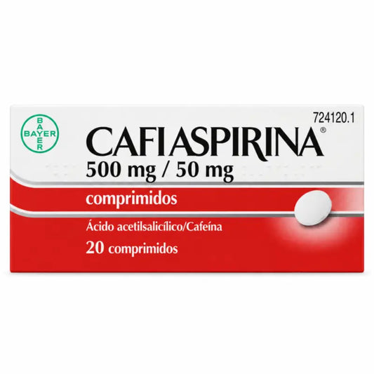 Cafiaspirin 20 tablets