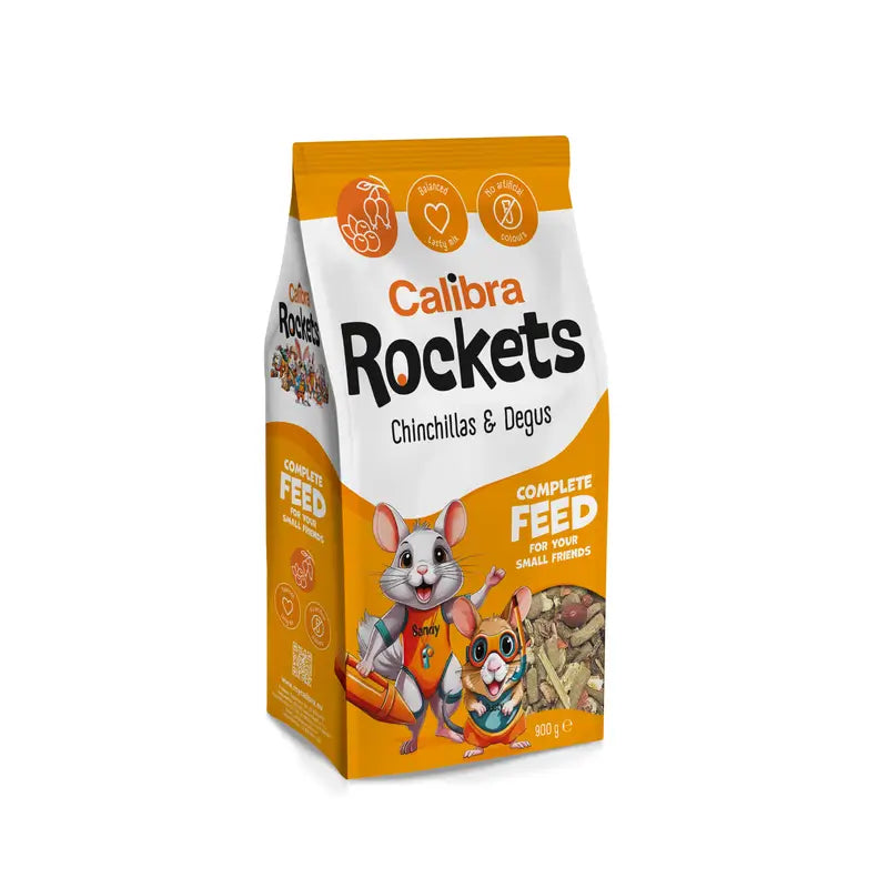 Calibra Calibra Rockets Chinchillas and Degus 900g