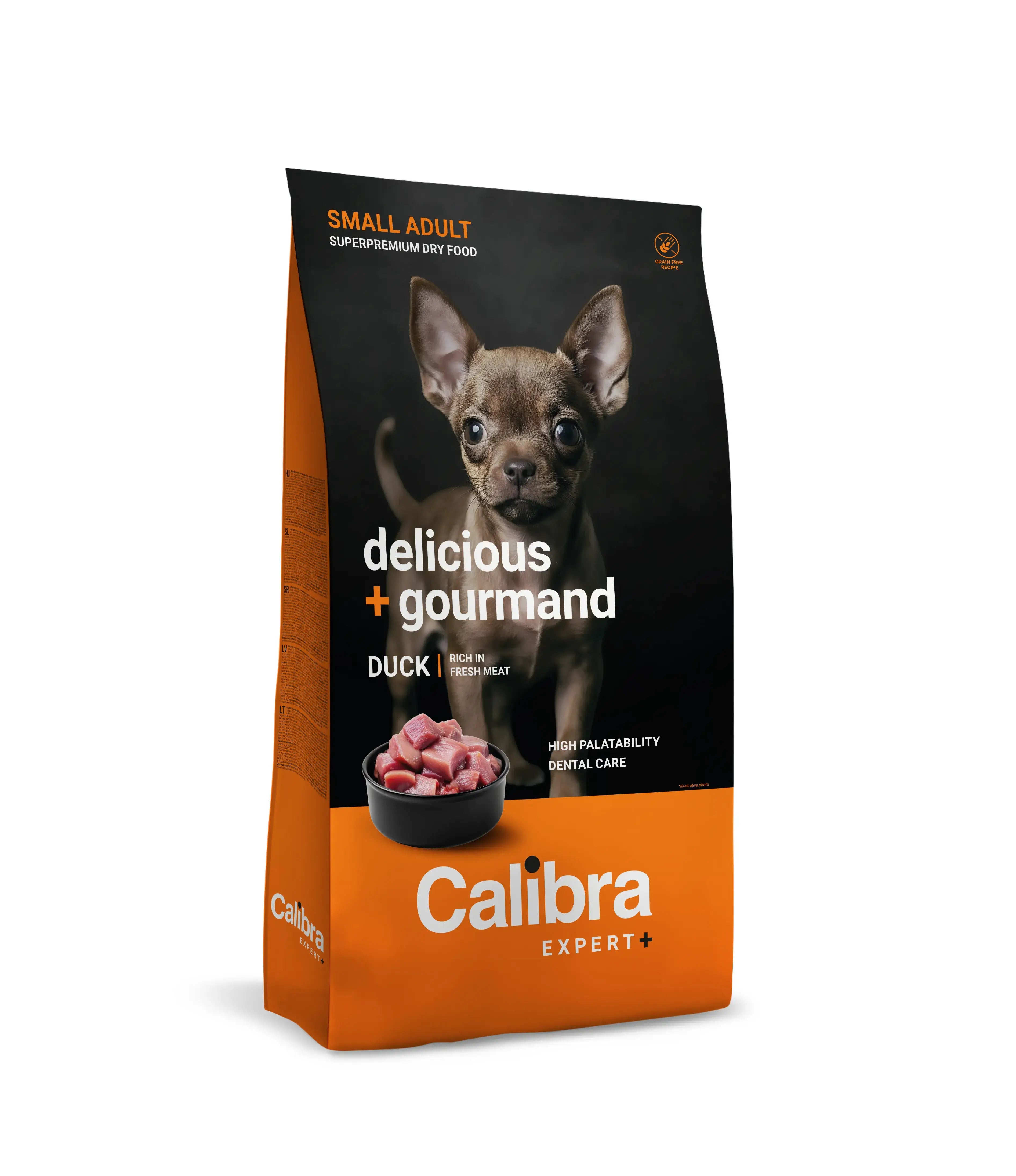 Calibra Dog Expert+ Adult Small Delicious & Gourm. Feed 400G