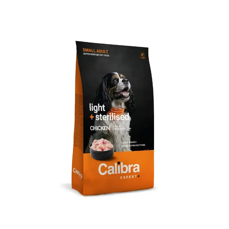 Calibra Dog Expert+ Adult Small Light&Steril Chicken Feed 1.5Kg