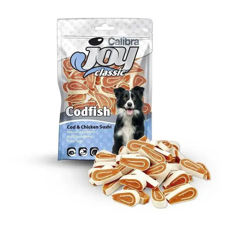 Calibra Joy Dogs Classic Cod Chicken Sushi 80Gr
