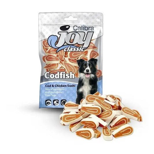 Calibra Joy Dogs Classic Cod Chicken Sushi 80Gr