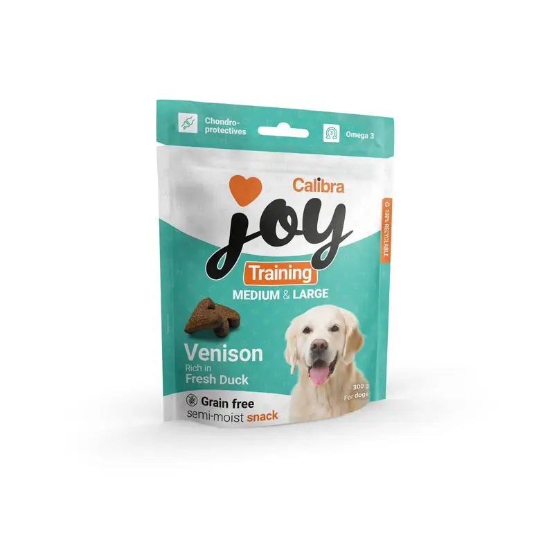 Calibra Joy Dogs Training M&L Venison&Duck 300G