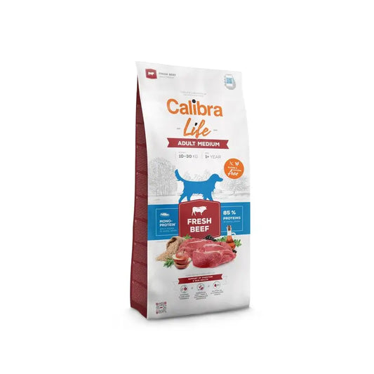 Calibra Dogs Life Adult Medium Fresh Beef 12Kg