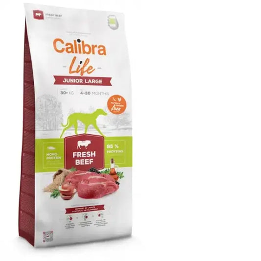 Calibra Dogs Life Junior Large Fresh Beef 12Kg