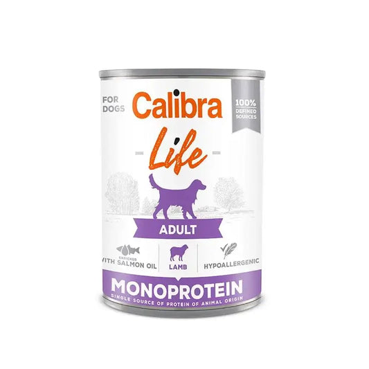 Calibra Dogs Life Adult Lamb Can 6X400Gr