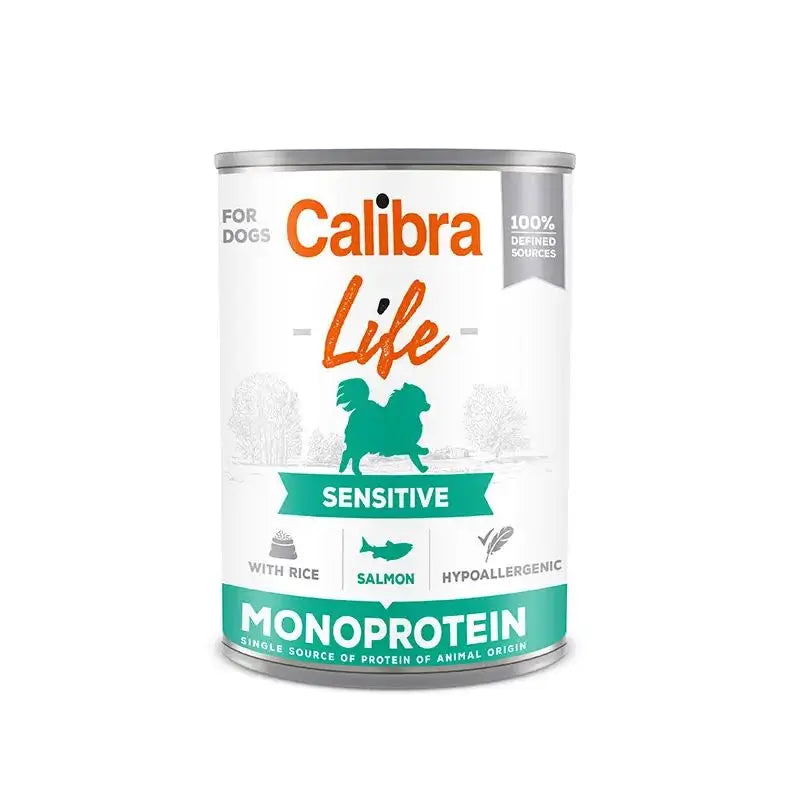 Calibra Dogs Life Can Sensitive Salmon & Rice 6X400Gr