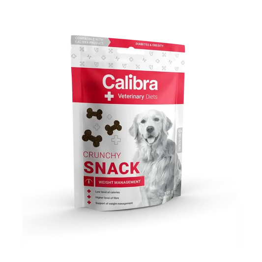 Calibra Vet Diet Dog Crunchy Snack Weight Management 120G