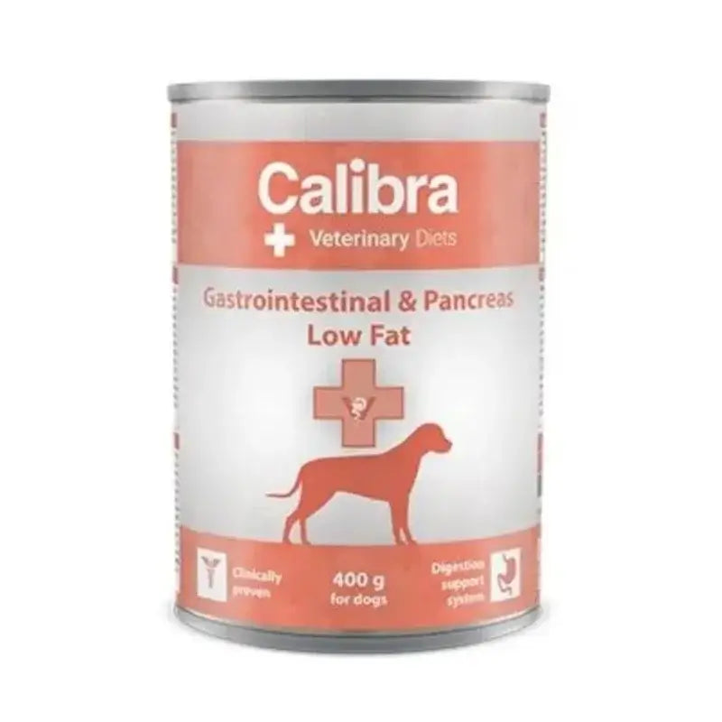 Calibra Vet Diet Dog Gastrointestinal Low Fat Wet Food 6X400Gr