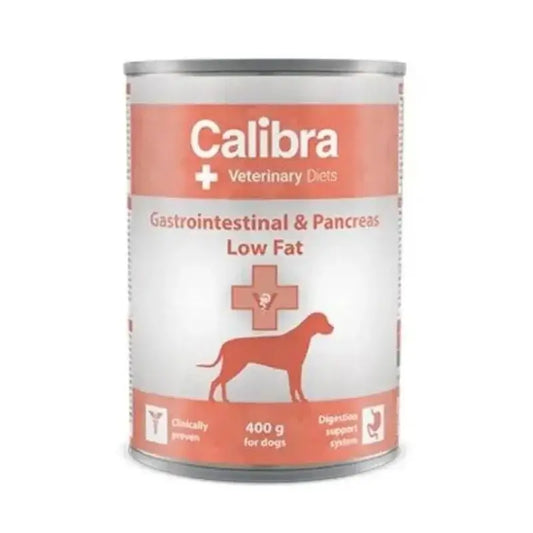Calibra Vet Diet Dog Gastrointestinal Low Fat Wet Food 6X400Gr