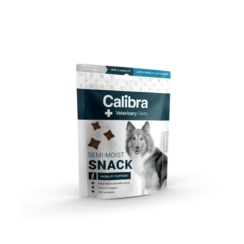 Calibra Vet Diet Dog Semi-Moist Snack Mobility Support 120G