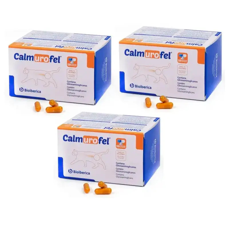 Calmurofel, Pack 3 x 120 capsules