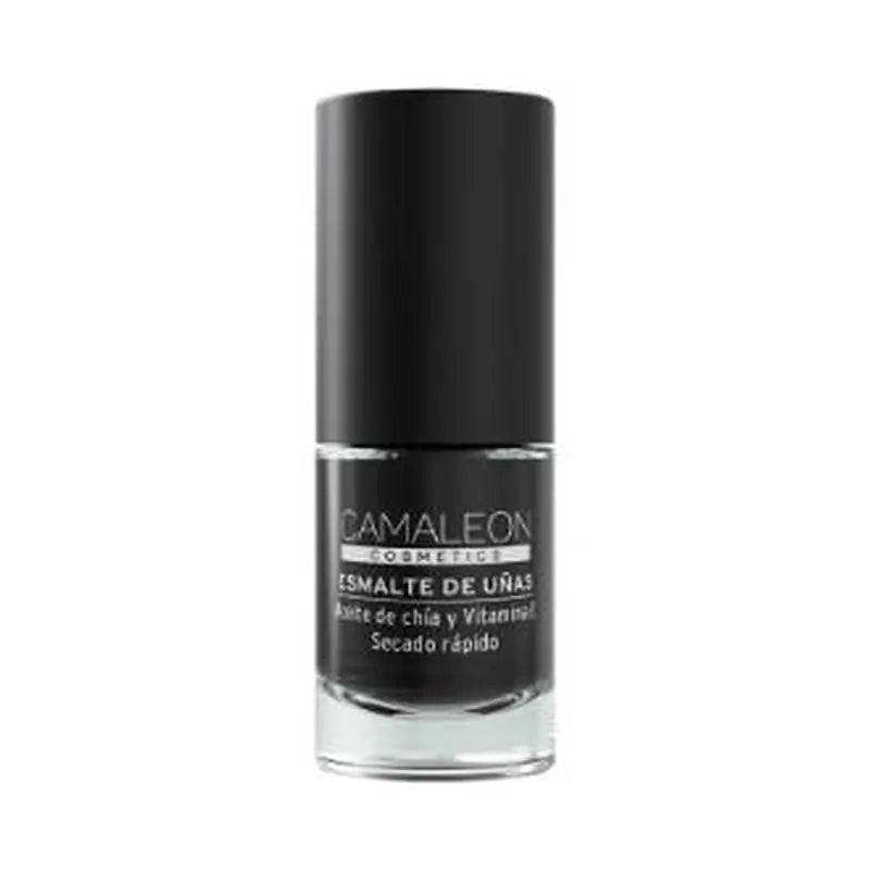 Camaleon Cosmetics Camaleon Black Nail Polish 6Ml.