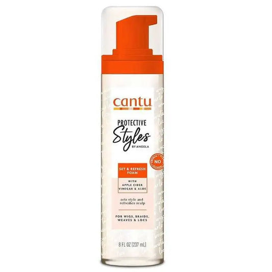 Cantu Protective Style Set & Refresh Foam 237 Ml