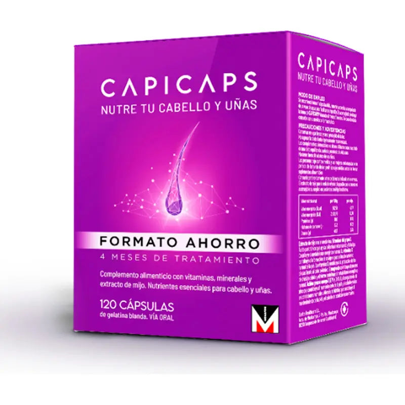 Capicaps Hair and Nails, 120 capsules