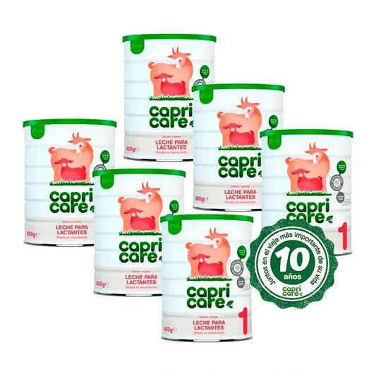 Capricare 1 Infant Milk, Pack 6 X 800 Gr