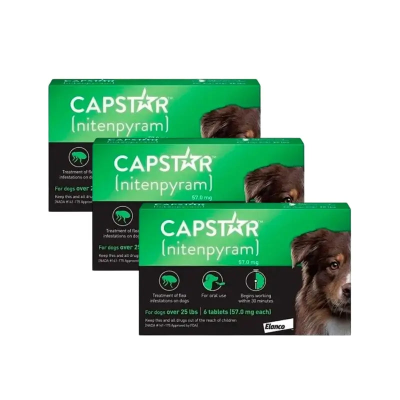 Capstar 57 Mg Dog 11-60Kg, 18 Tablets