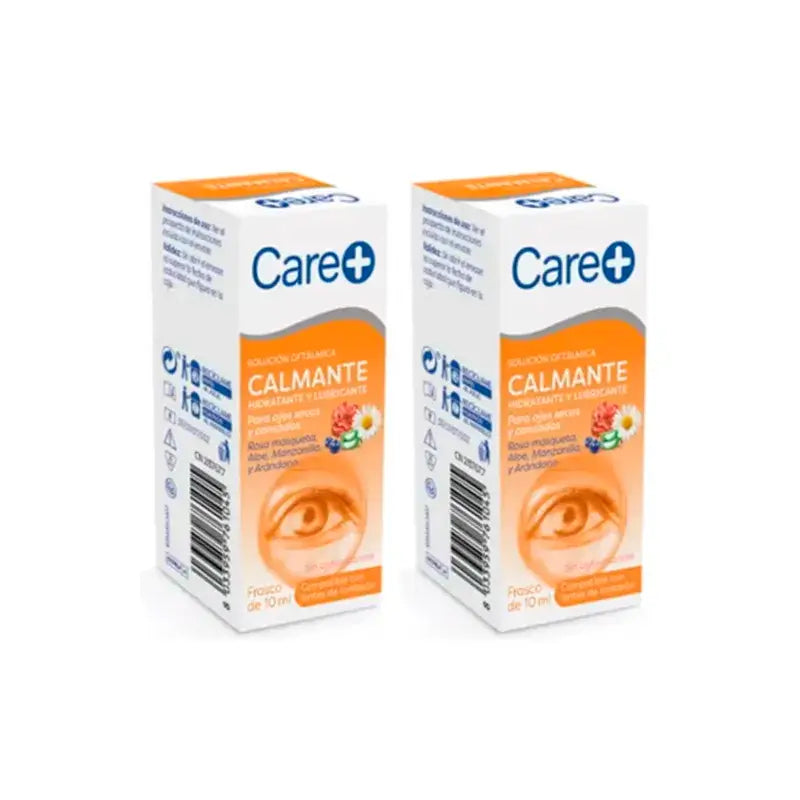 Care+ Soothing Eye Drops for Irritated Eyes, Pack 2 x 10 Ml