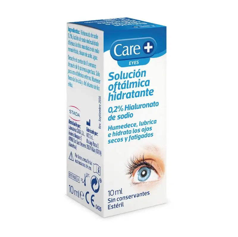 Care+ Moisturising Ophthalmic Solution 10ml