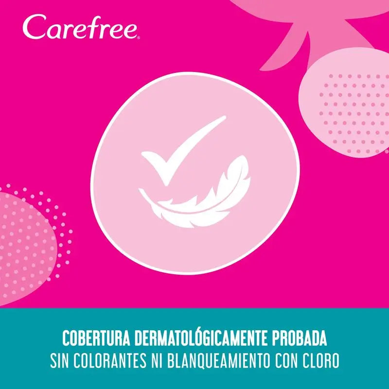 Carefree Cotton Feel Normal Fragrance Free 56pcs