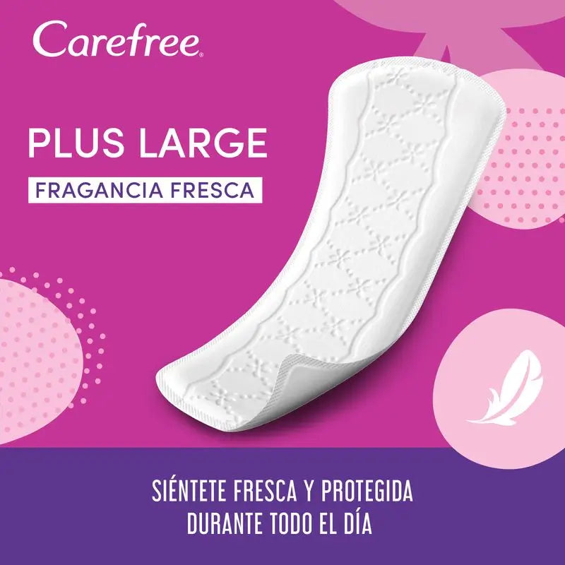 Carefree Plus Large Light Fragrance 36Packs