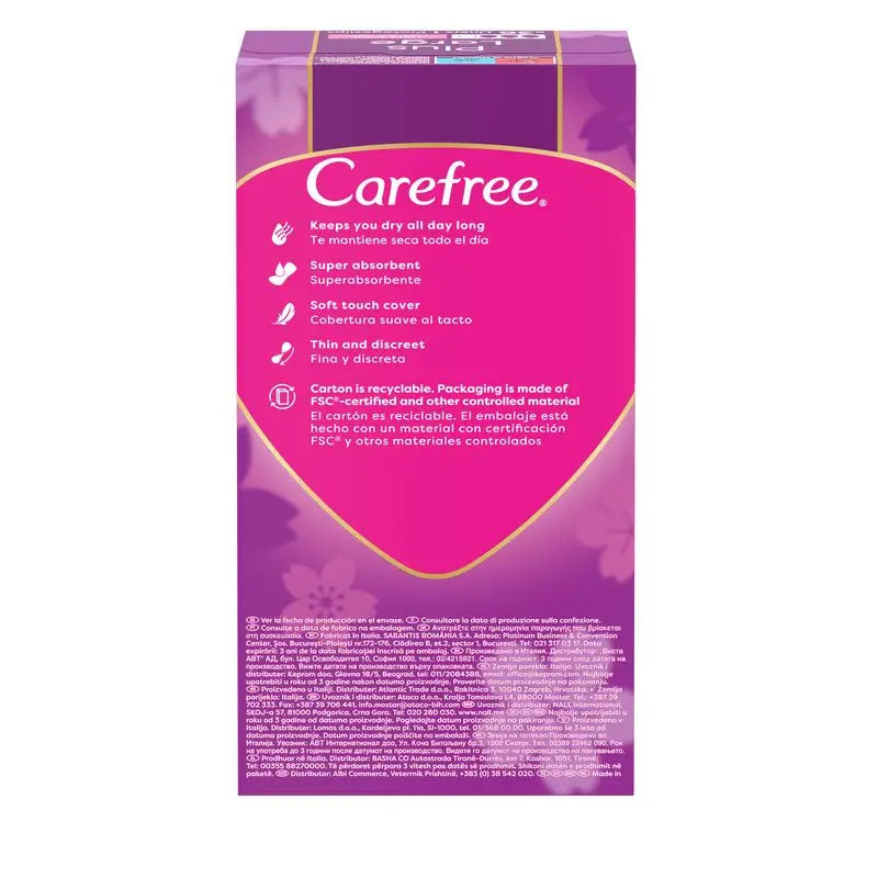 Carefree Plus Large Light Fragrance 36Packs