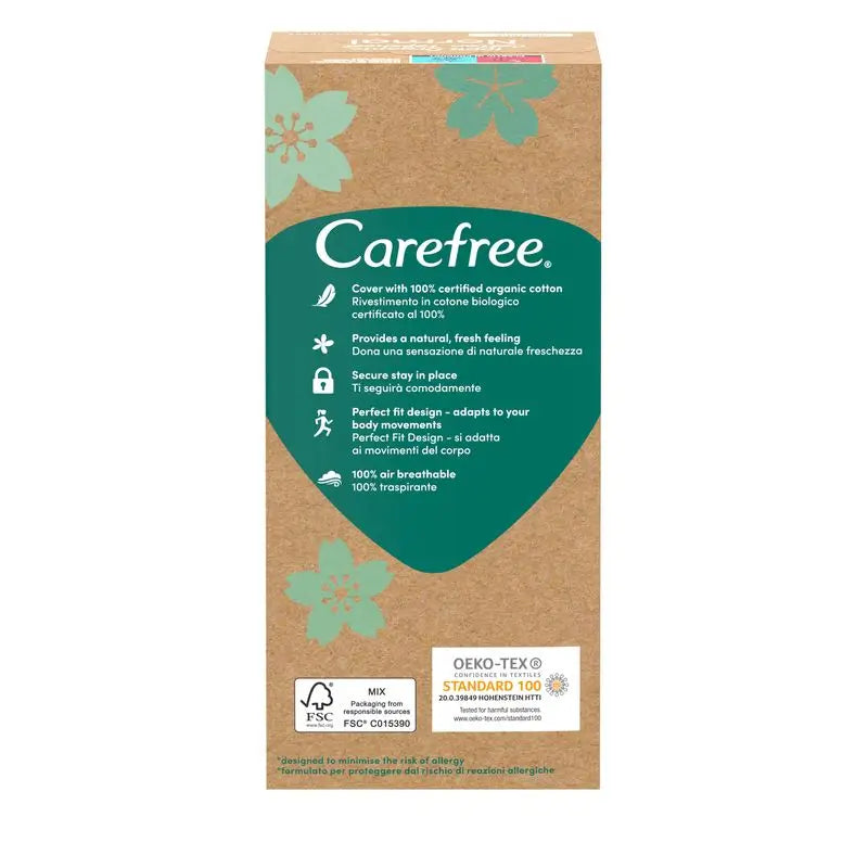 Carefree Plus Organic Cotton 30pcs