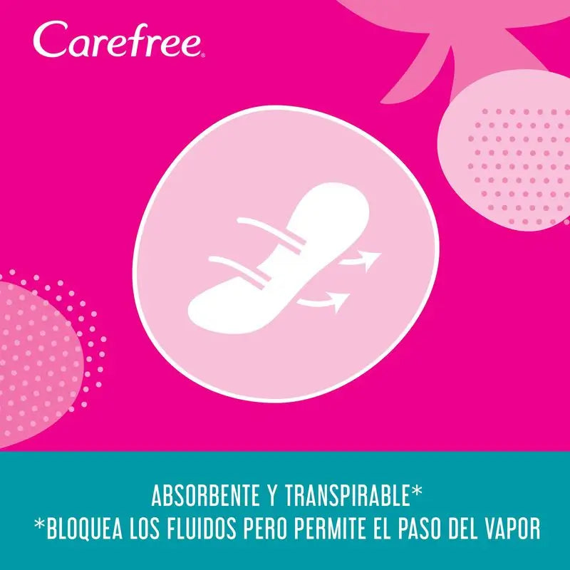 Carefree Protege Slip Cotton, Fragrance Free, 40 + 4 pcs.