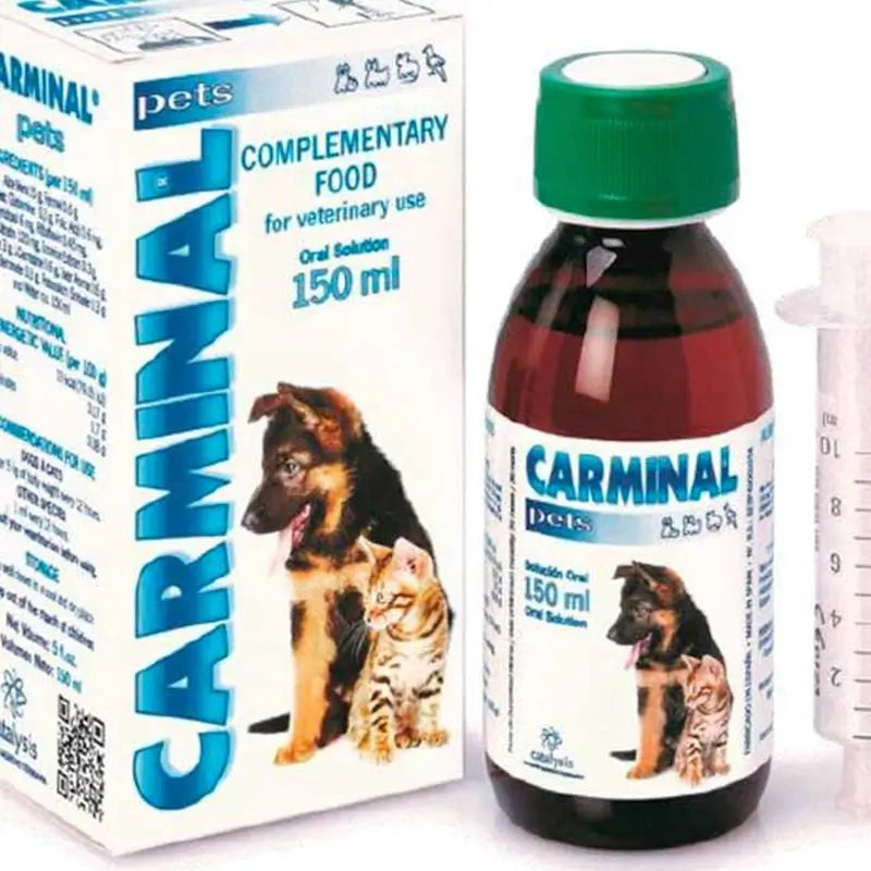 Carminal Pets Oral Solution Complementary Food for Metabolic Disorders , 150 ml