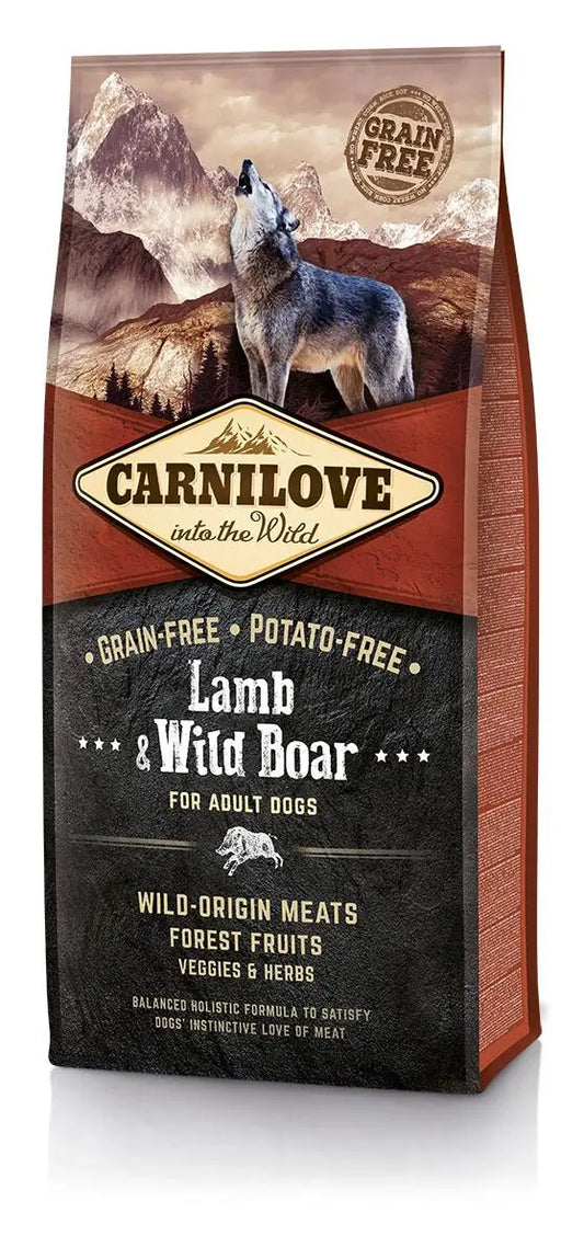 Carnilove Canine Canine Adult Lamb Jabali 12Kg dog food