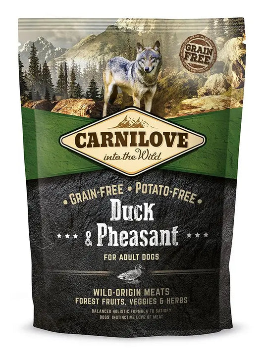 Carnilove Canine Canine Adult Duck Pheasant 1,5Kg dog food