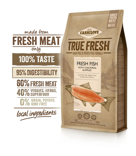 Carnilove Canine Adult True Fresh Fish 4Kg, dog food