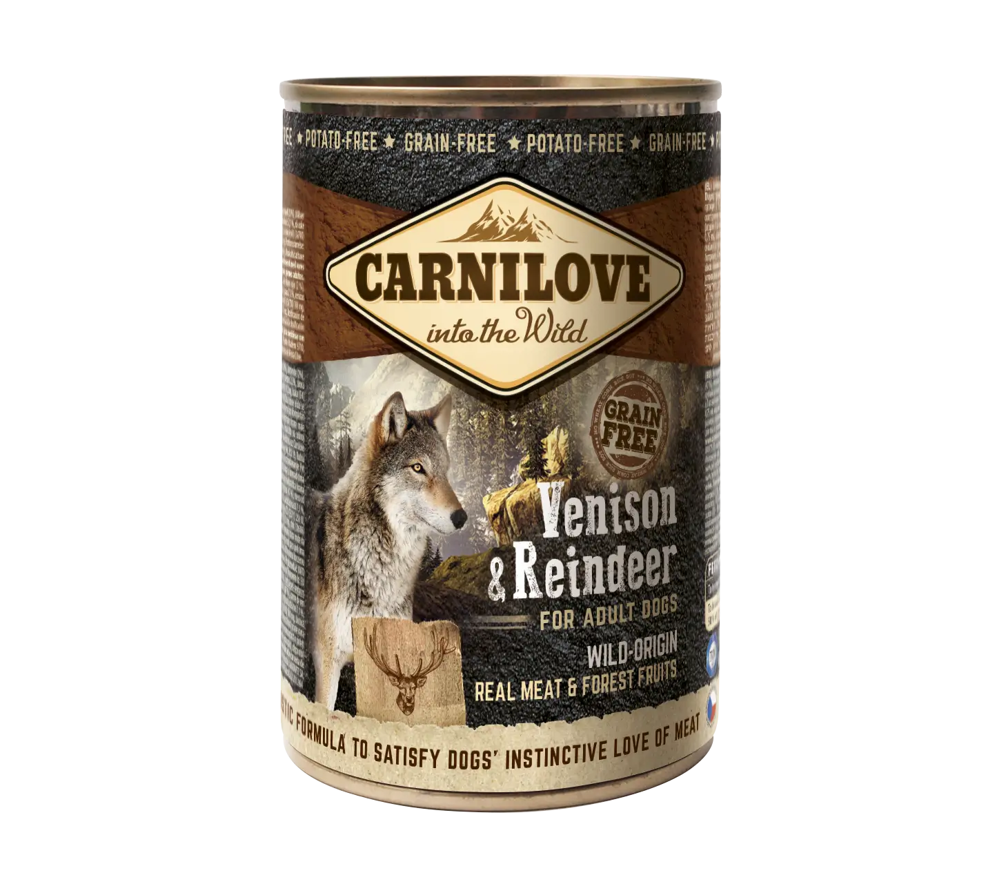 Carnilove Canine Adult Venison Reindeer Box 6X400Gr wet dog food