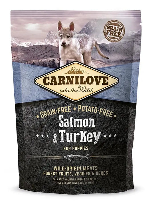 Carnilove Canine Puppy Salmon Turkey 1,5Kg dog food