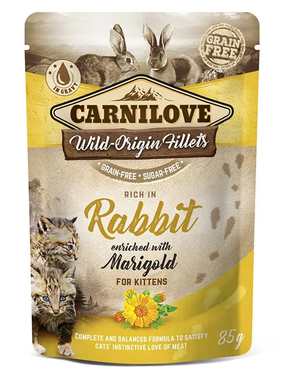 Carnilove Cat Pouch Rabbit 24X85Gr, wet food for cats