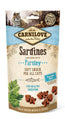 Carnilove Feline Semi Moist Snack Sardines Parsley 12X50Gr, snack for cats