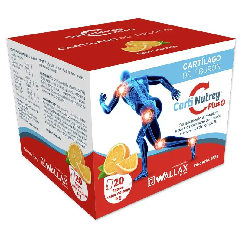 Carti Nutrey Plus Orange, 6g x 20 sachets