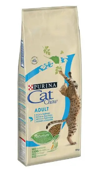 Cat Chow Feline Adult Salmon Tuna 15kg cat food