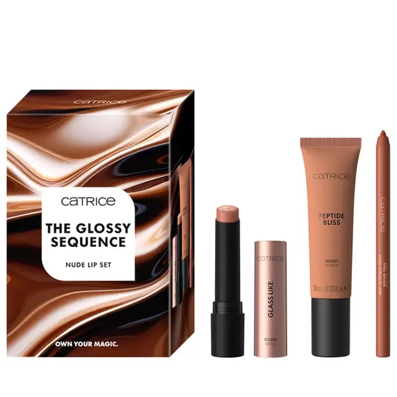 Catrice The Glossy Sequence Nude Lip Set 01