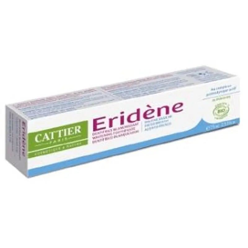 Cattier White Toothpaste Eridene Fresh Breath 75Ml
