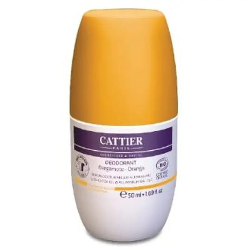 Cattier Citrus Freshness Deodorant 24H Roll-On 50Ml.