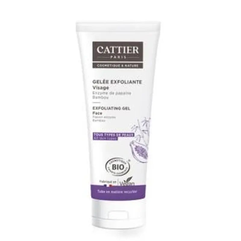 Cattier Facial Exfoliating Gel 75Ml. Bio Vegan